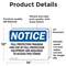 Signmission 10 in Height, 14 in Width, Vinyl Decal, Rectangle OS-2PACK-NS-D-1014-L-12473 - alternate 4